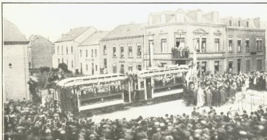 Image d'un tramway lors d'un cotrège