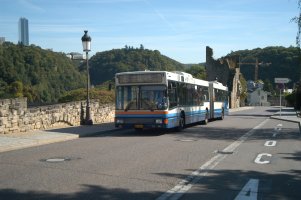 Image d'un bus MAN proche du huelen Zant