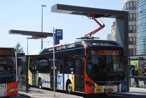Station de Recharge à la Gare en 2017