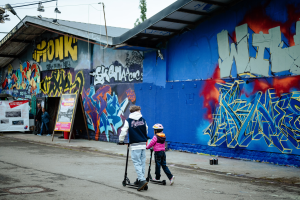 Graffiti au Schluechthaus