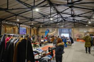Image du vide-grenier au Schluechthaus