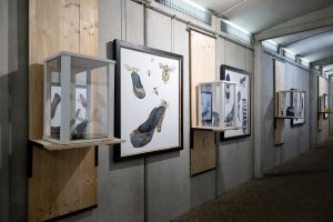 Vernissage de l’exposition « La chaussure comme sujet et objet d’art »   au « Tunnel am Gronn » 