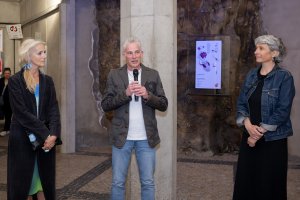 Vernissage de l’exposition « La chaussure comme sujet et objet d’art »   au « Tunnel am Gronn » 