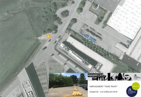 emplacement Food Truck rue Guillaume Kroll