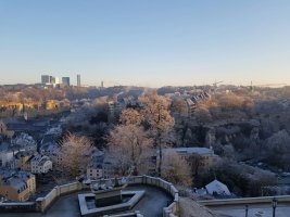 Panorama de la Ville en hiver