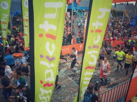 coureurs lors du départ du ING Night Marathon