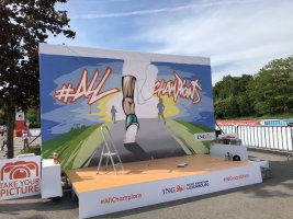 Illustration de l'ING NIGHT MARATHON 2018