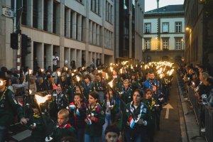 Illustration des festivités de la fête nationale de 2018