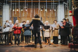Illustration de l'animation musicale lors des winterlights 2017