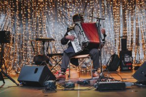 Illustration de l'animation musicale lors des winterlights 2017