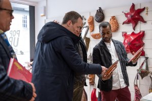 Impressions de l'inauguration et du magasin
