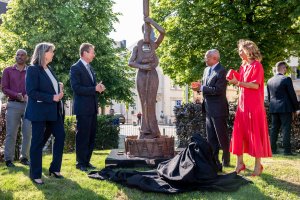 Inauguration sculpture Sodade