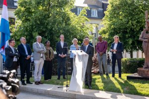 Inauguration sculpture Sodade