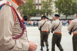 chemise d'un soldat