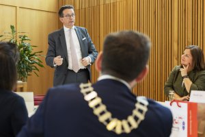 Accueil délélgation Irlandaise