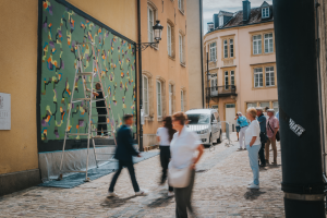 Image de la fresque de POPAY au Le Mur