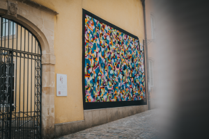 Image de la fresque de POPAY au Le Mur
