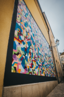 Image de la fresque de POPAY au Le Mur
