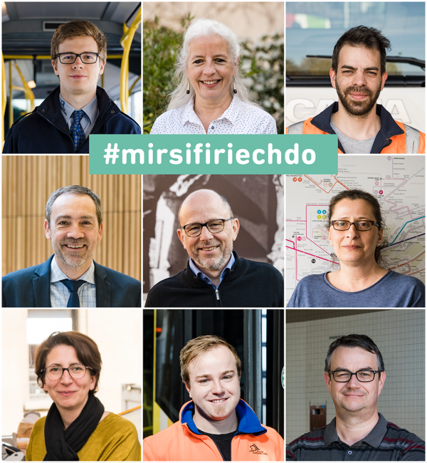 Illustration du visuel de la campagne "Mir si fir iech do"