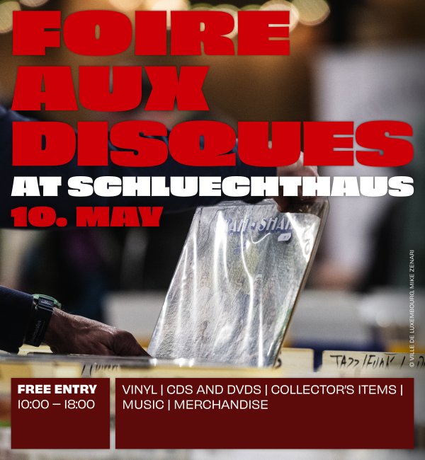 Foire aux disques le 10 mai 2026