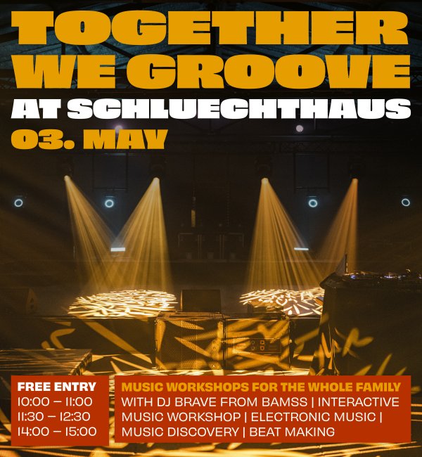 Togther we Groove le 3 Mai 2026
