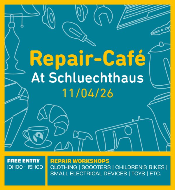 Repair-Café at Schluechthaus