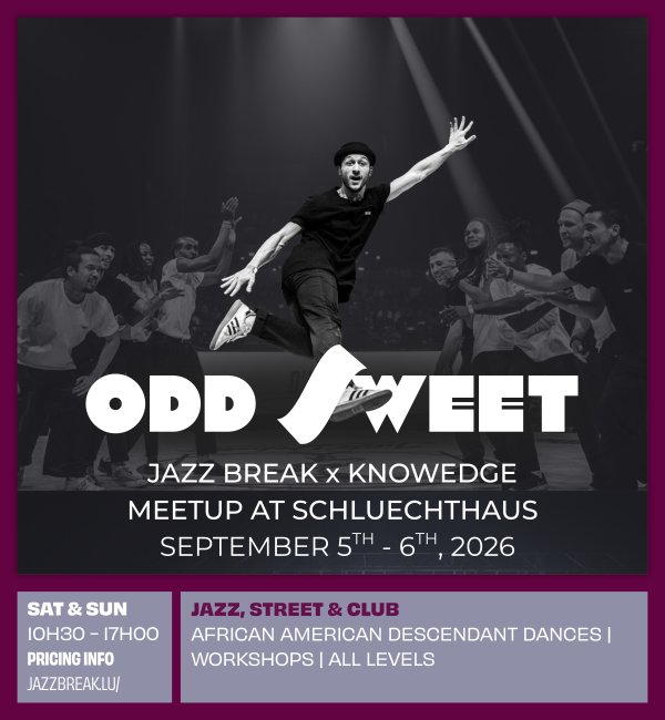 Jazzbreak les 5 et 6 Septembre 2026 au Schluechthaus