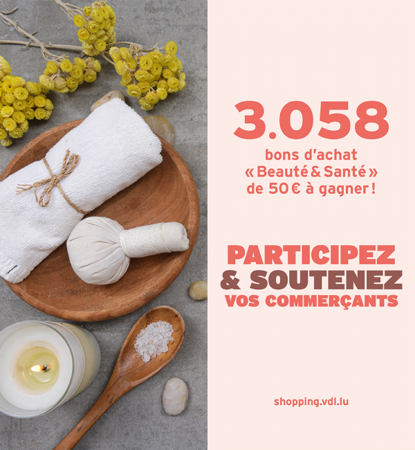 Distribution des bons d'achat : Beauté & Santé