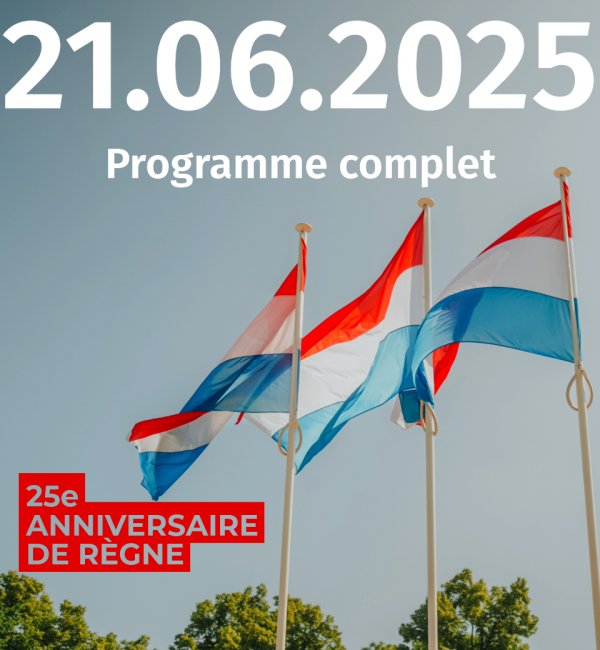 25e anniversaire de règne de S.A.R. le Grand-Duc