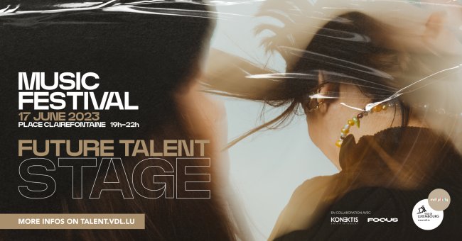 Affiche de Future Talent Stage 2023
