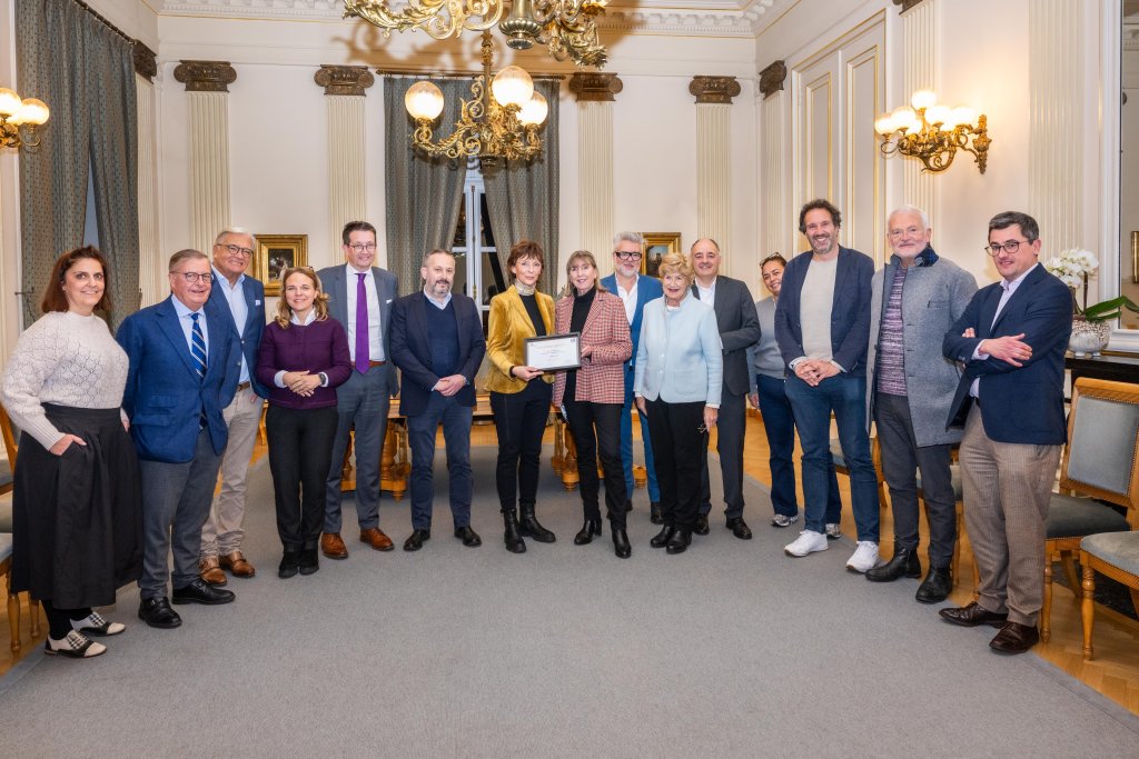 Image de la remise du prix