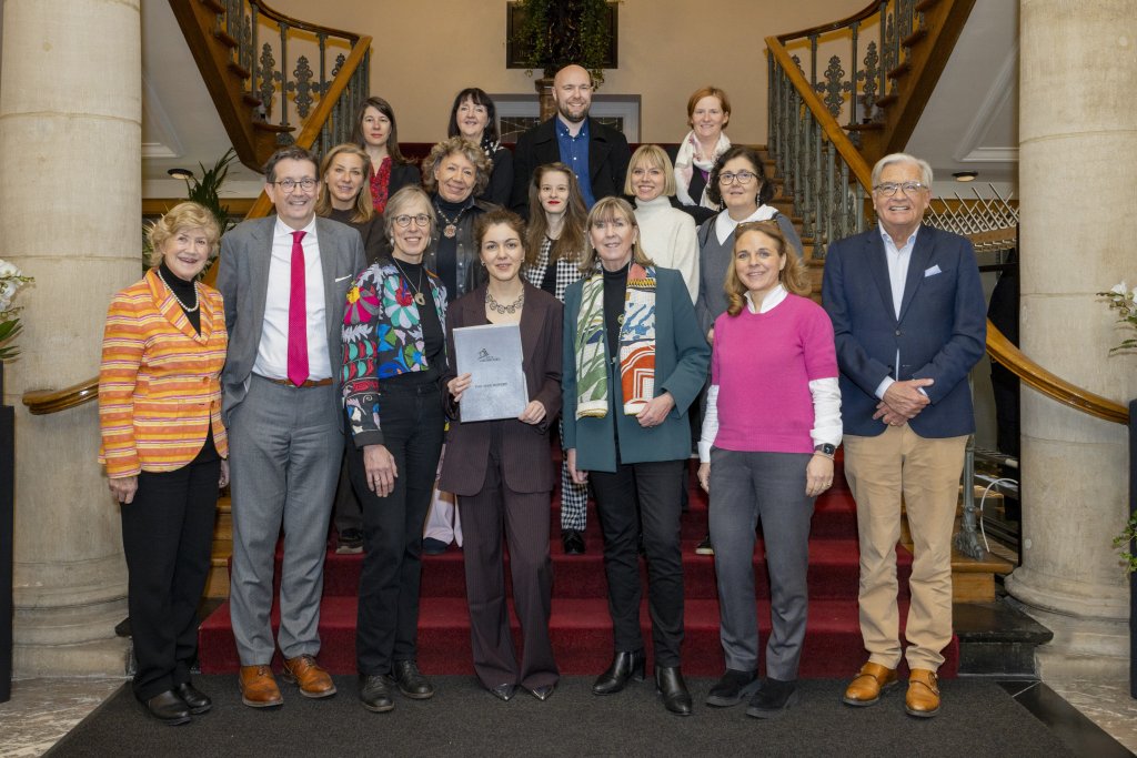 Image du Conseil échevinal lors de la Remise du Prix Anne Beffort