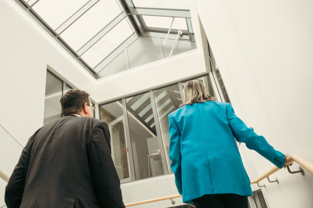 Inauguration du bâtiment administratif des services Logement et Office Social