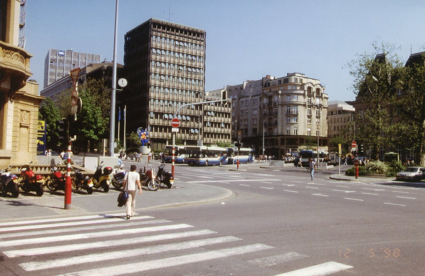 Image du Hamilius en 1998