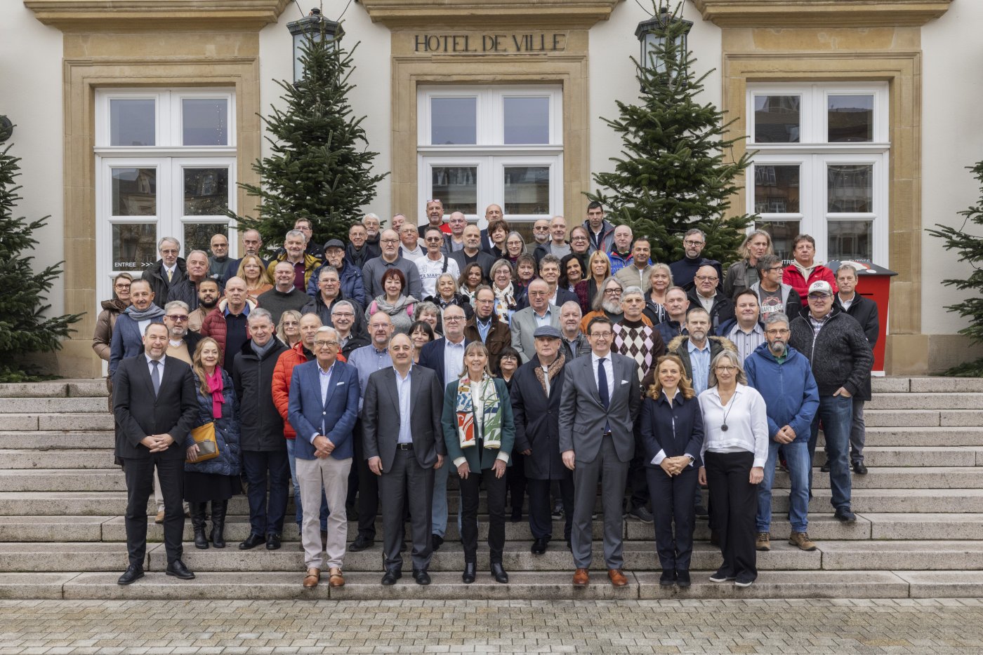 Cérémonie de remise de diplômes aux retraités de la Ville de Luxembourg