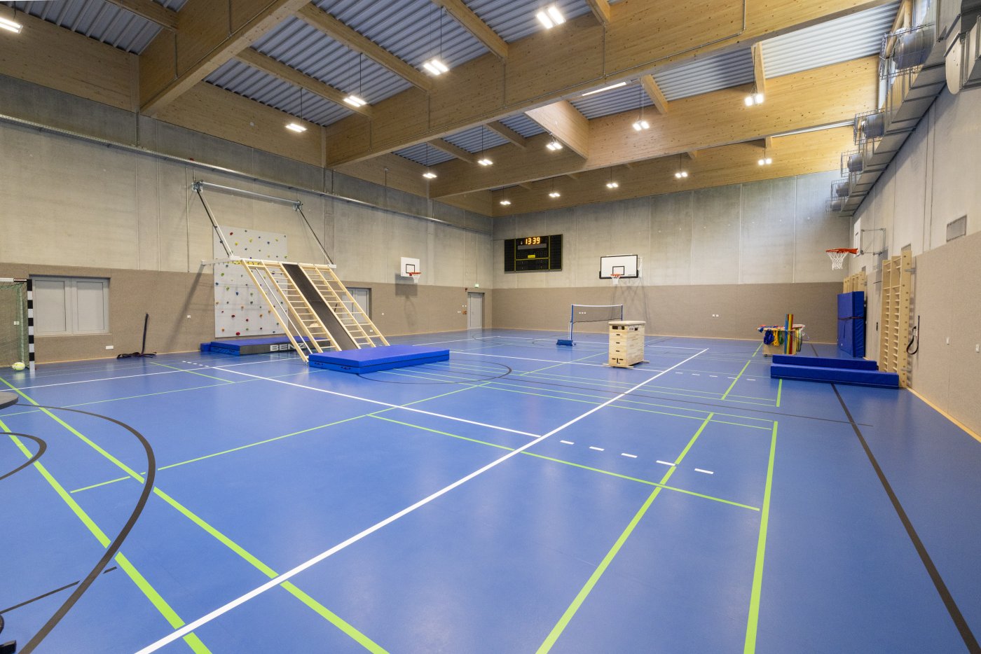 Dossier de presse Hall sportif provisoire - Dommeldange