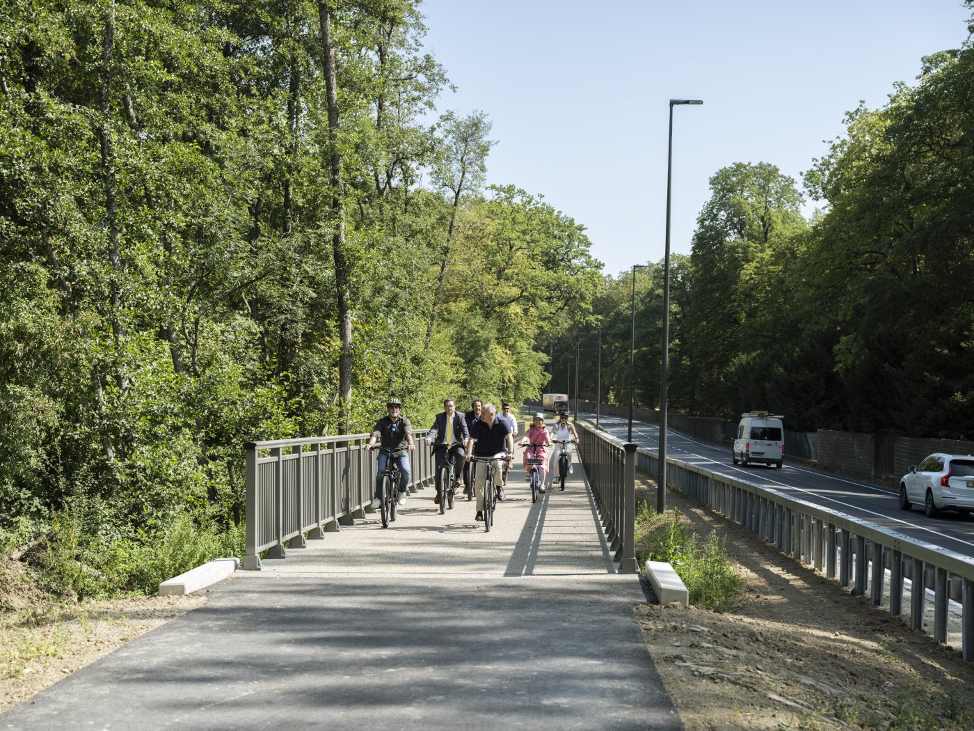 Inauguration Piste Cyclable CR186