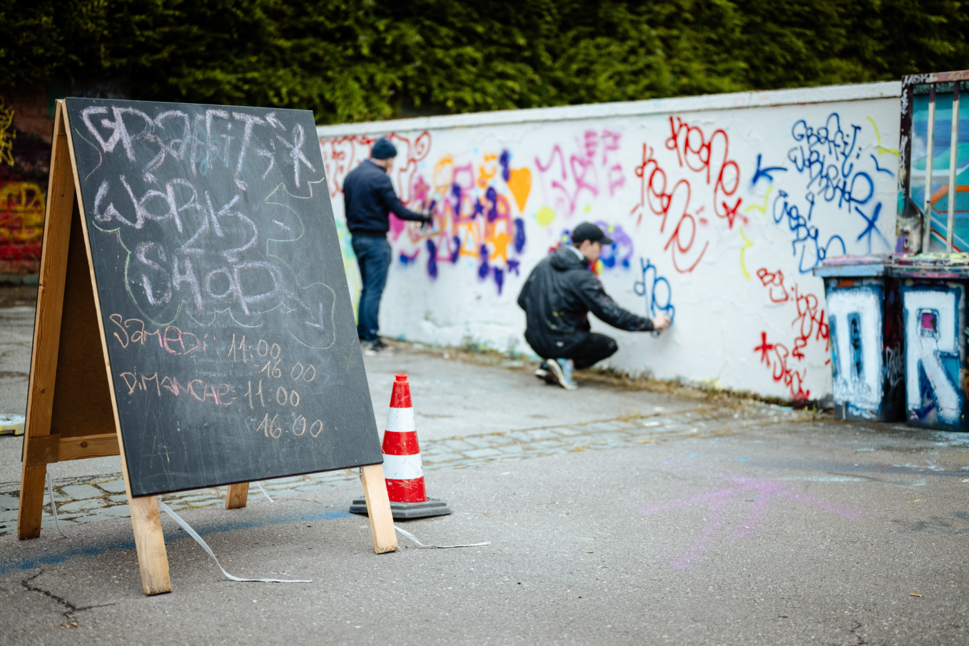 Graffiti au Schluechthaus