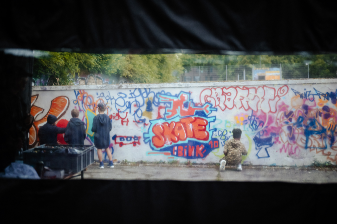 Image de graffiti au Schluechthaus