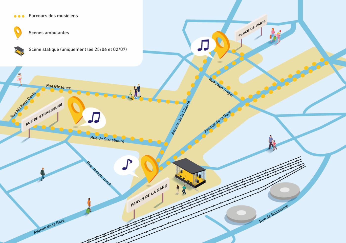 Parcours Gare Grooves