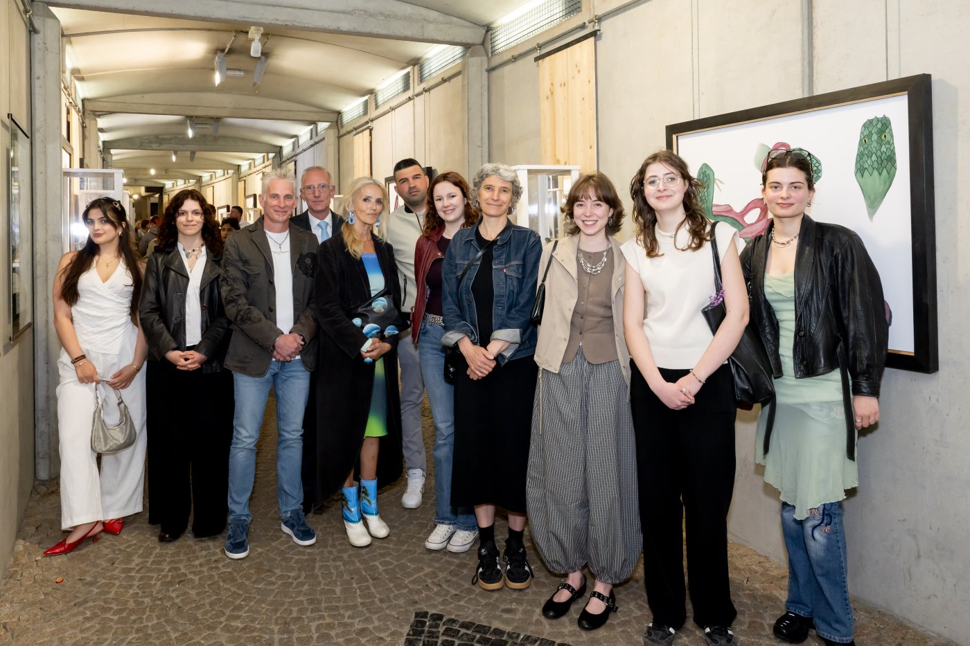 Vernissage de l’exposition « La chaussure comme sujet et objet d’art »   au « Tunnel am Gronn » 