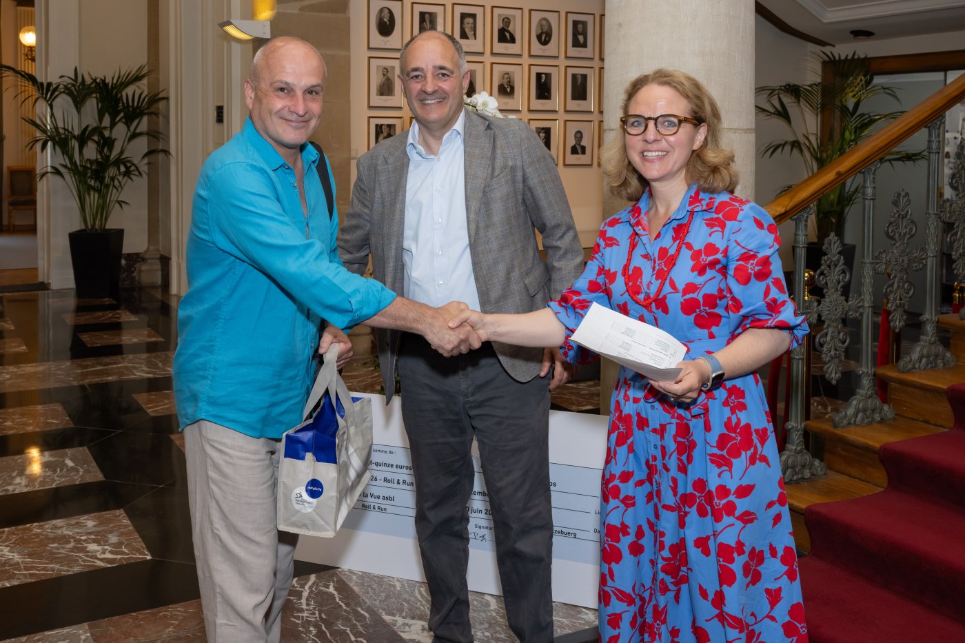 Accueil des meilleurs coureurs de la Ville de l’ING Night Marathon Luxembourg 2026