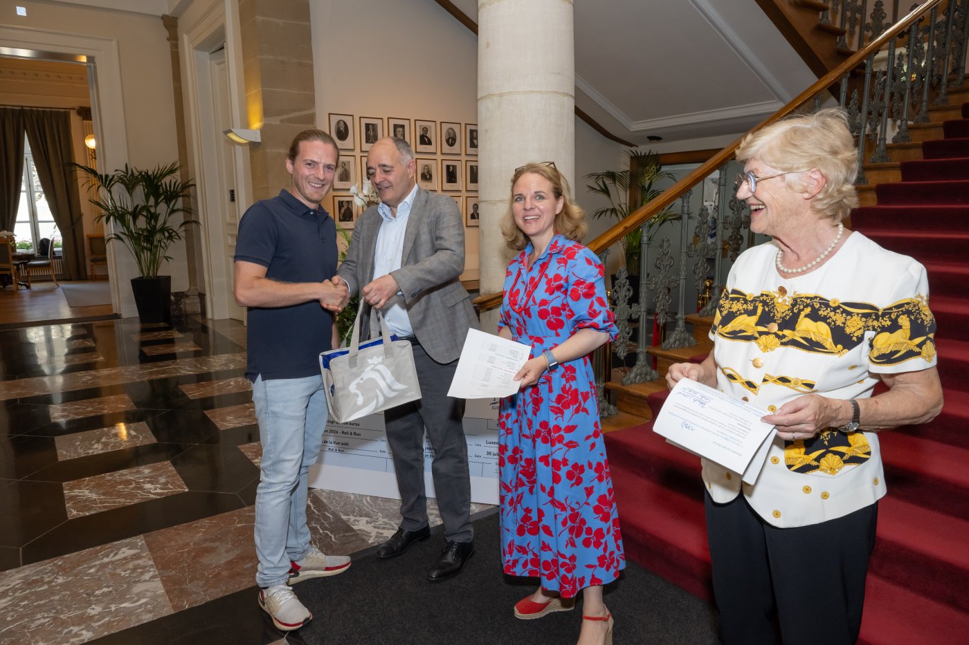 Accueil des meilleurs coureurs de la Ville de l’ING Night Marathon Luxembourg 2026