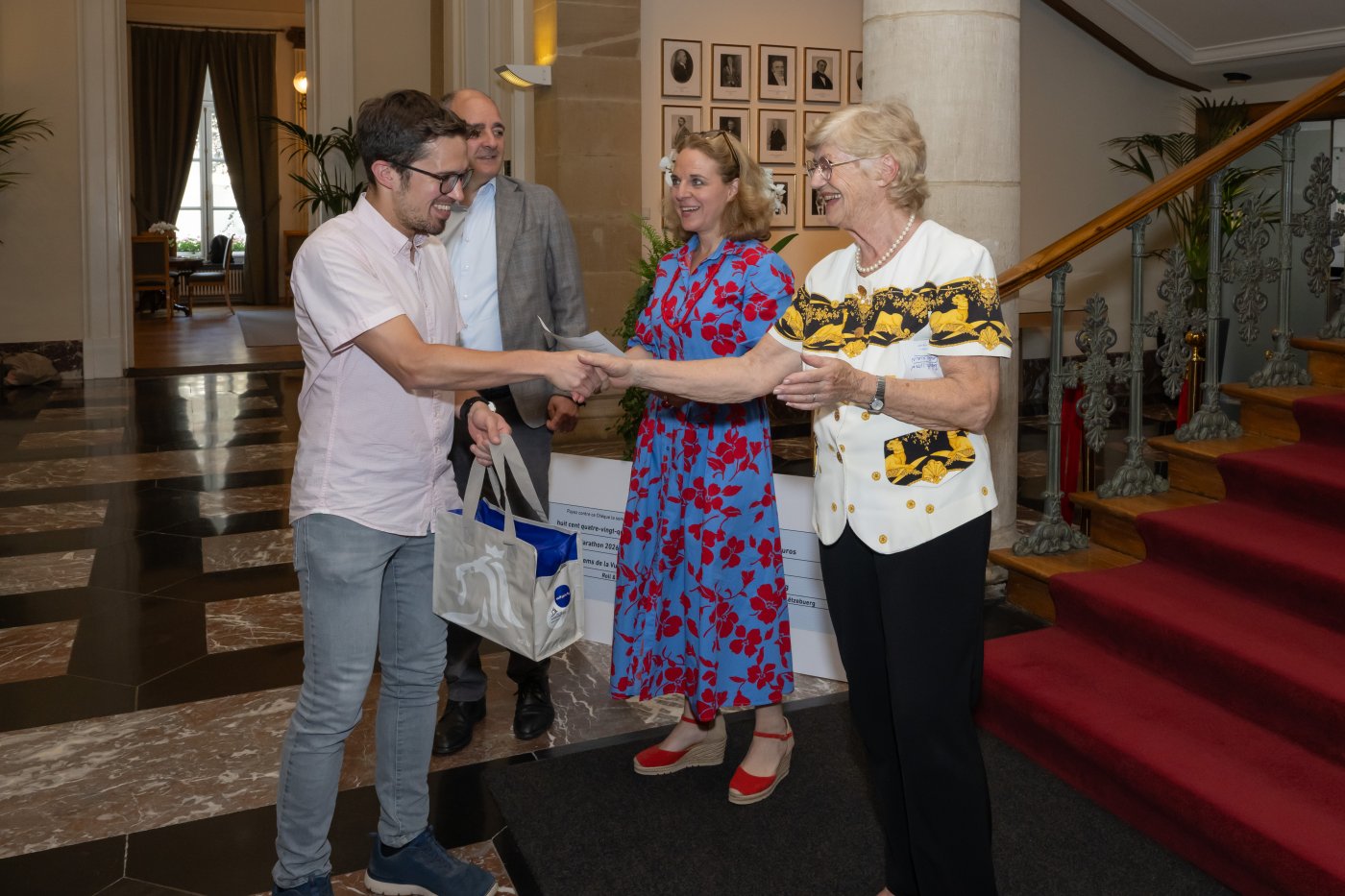 Accueil des meilleurs coureurs de la Ville de l’ING Night Marathon Luxembourg 2026