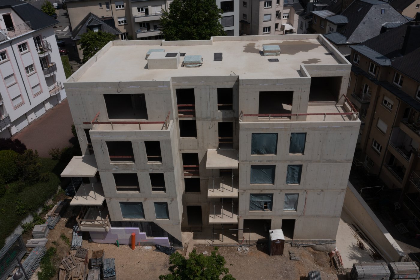 Image dossier de presse : Construction de 12 logements  sociaux (rue auguste liesch)