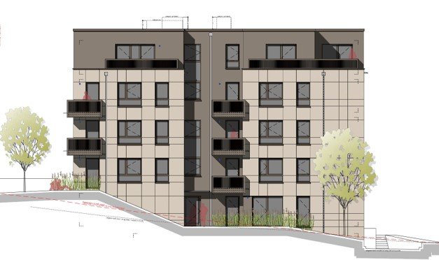 Image dossier de presse : Construction de 12 logements sociaux (rue auguste liesch)