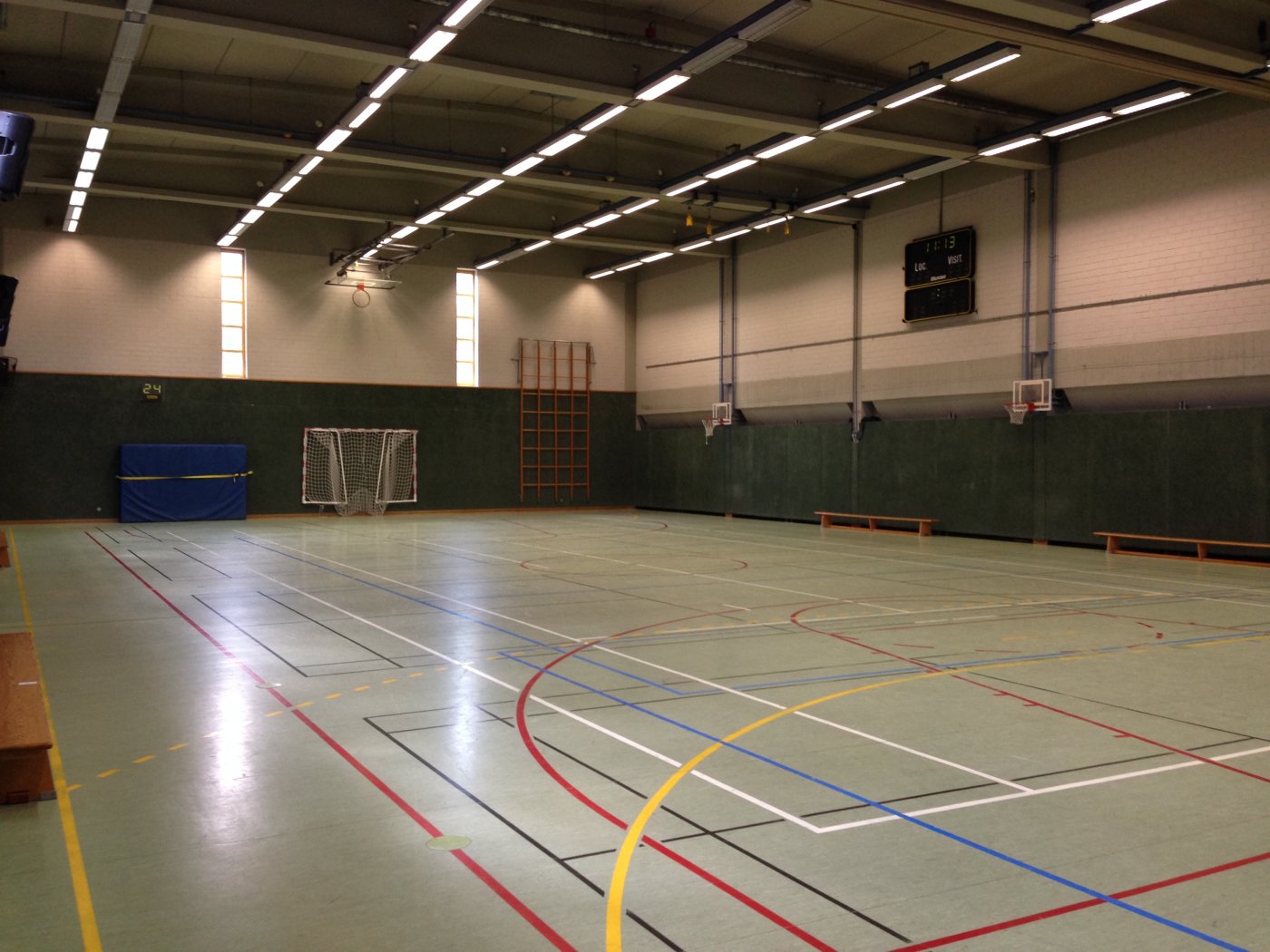 terrain du hall omnisports Hamm