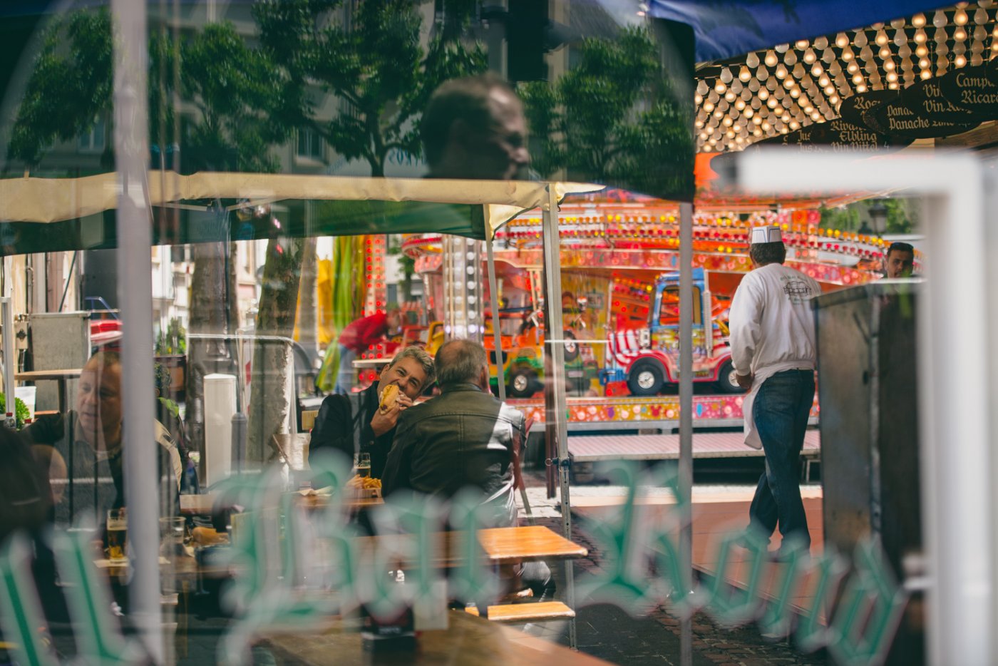 kermesse à la Gare, place de Paris