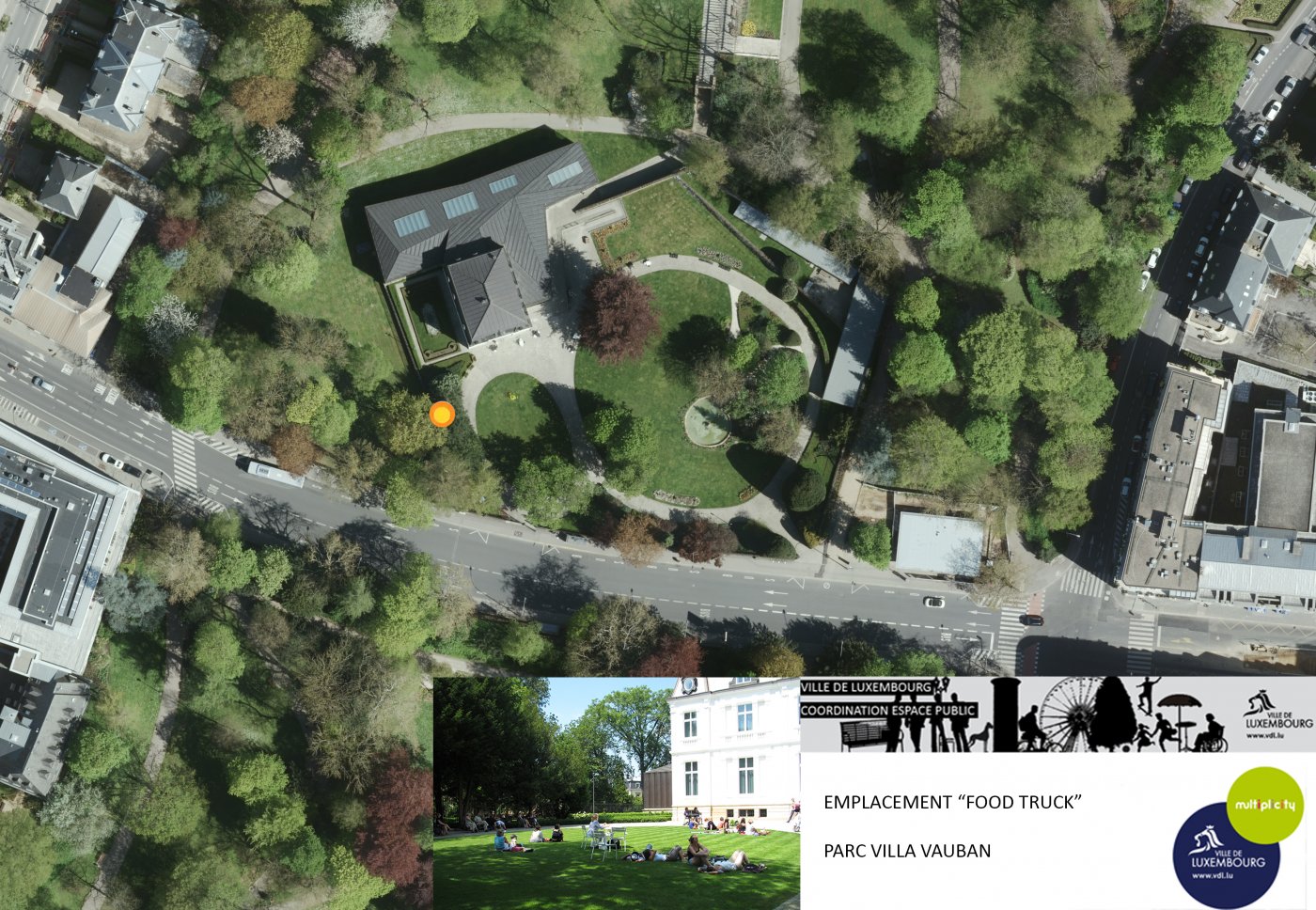emplacement Food Truck Villa Vauban