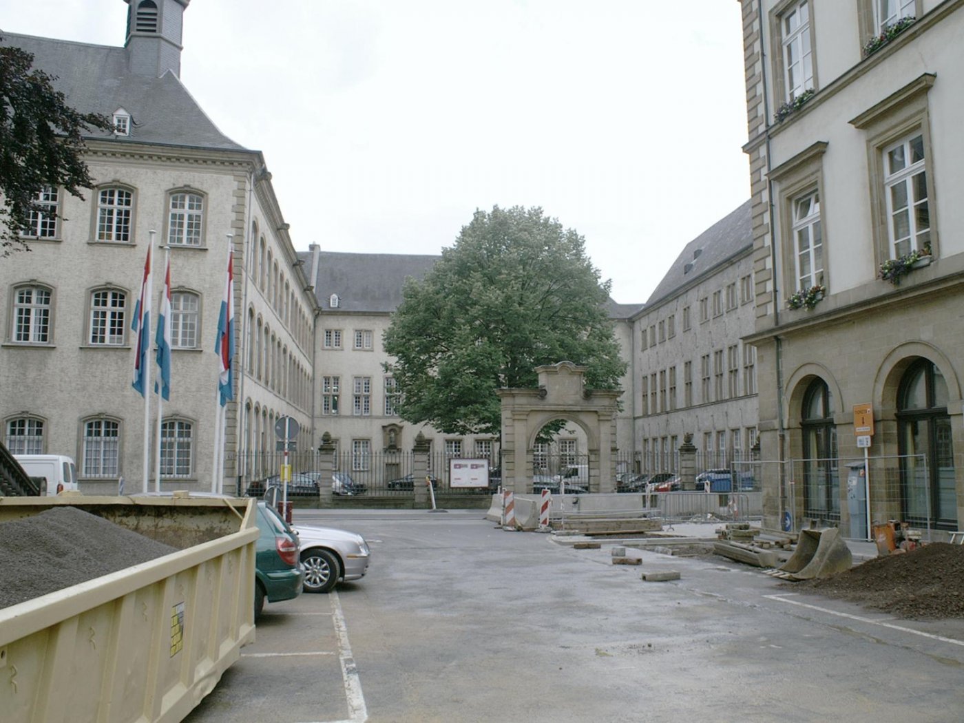 La rue Notre-Dame avant les travaux